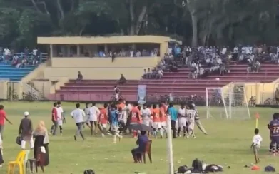 রাজশাহী বিশ্ববিদ্যালয়ে ফুটবল খেলা নিয়ে মারামারি